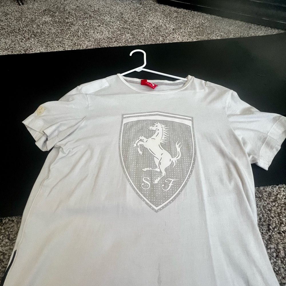 PUMA FERRARI Collaboration Shirt Medium VERY UNIQUE!
